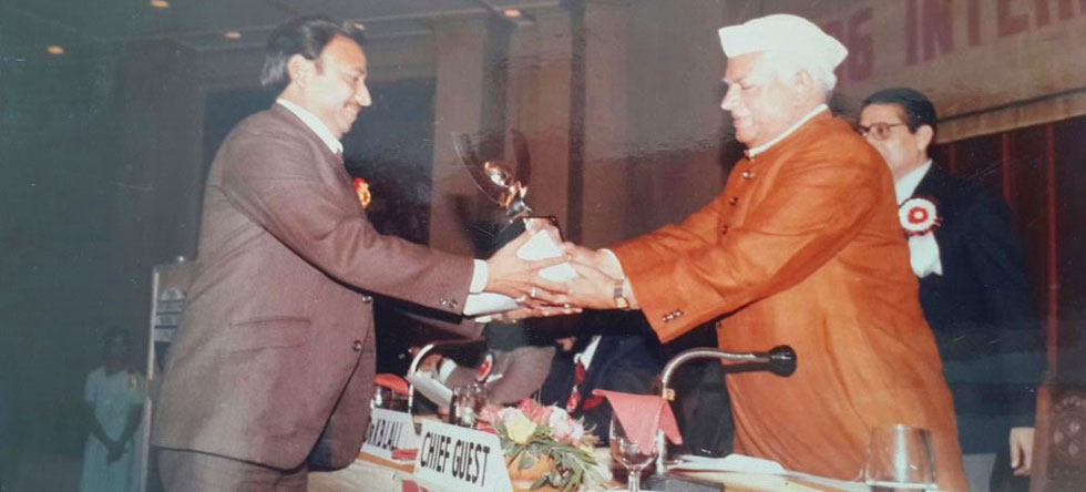 Chief Minister of U.P. Shri  N.D. Tiwari (1984 - 1989)